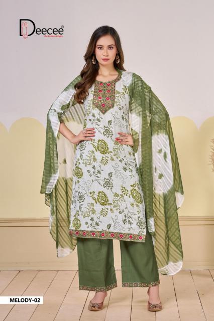 Deecee melody branded single kurtis in wholesale price
